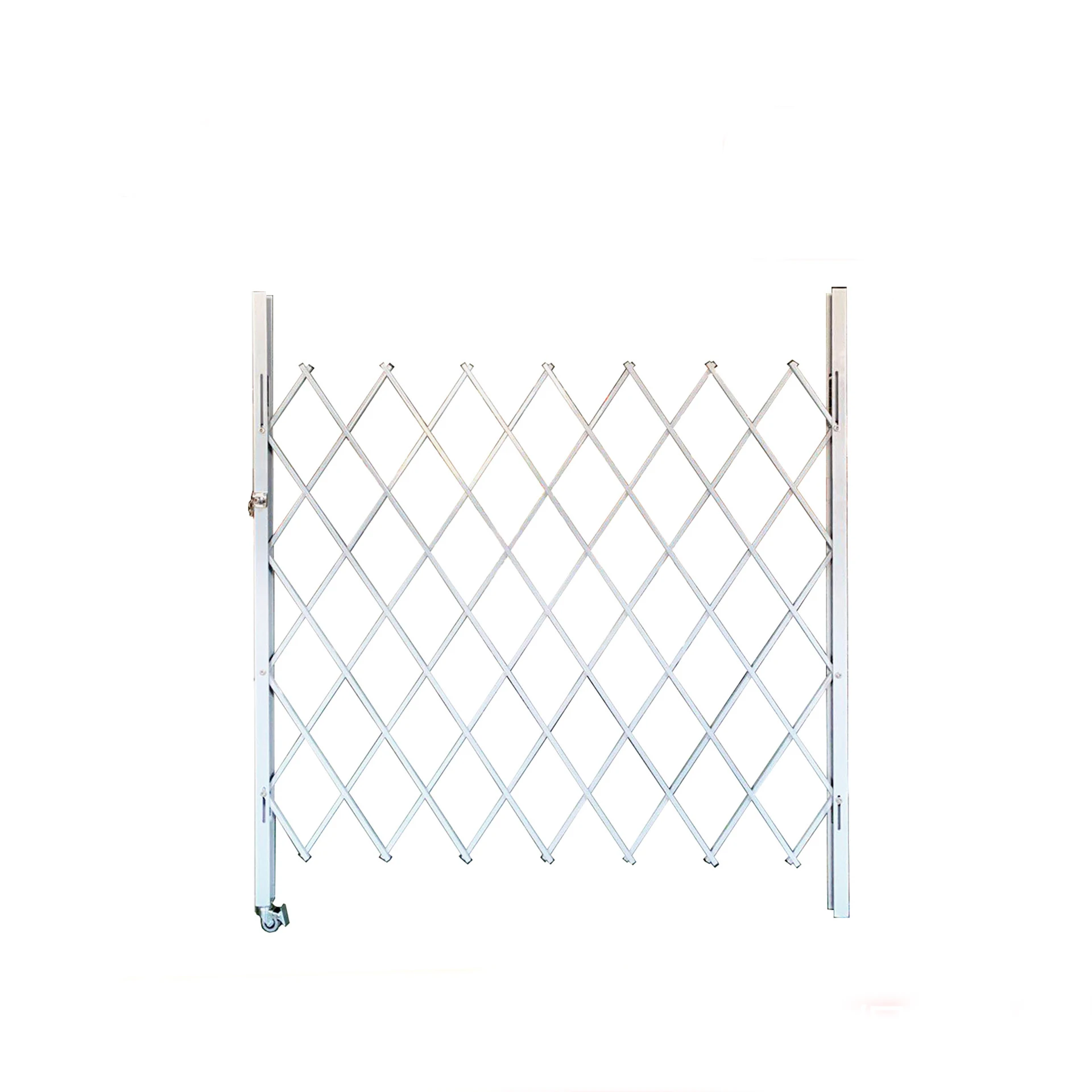 

Folding Barrier Guardrail Portable Metal Folding Telescopic Guardrail Telescopic