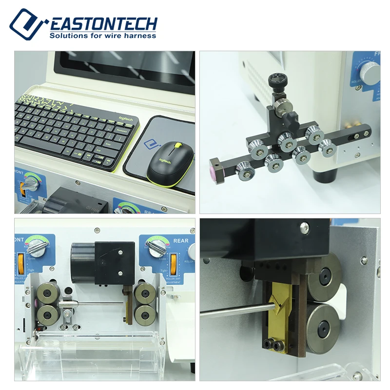 EW-3010+S Industrial Control Wire Harness Cutting Stripping Machine Automatic Cable Processing Equipment