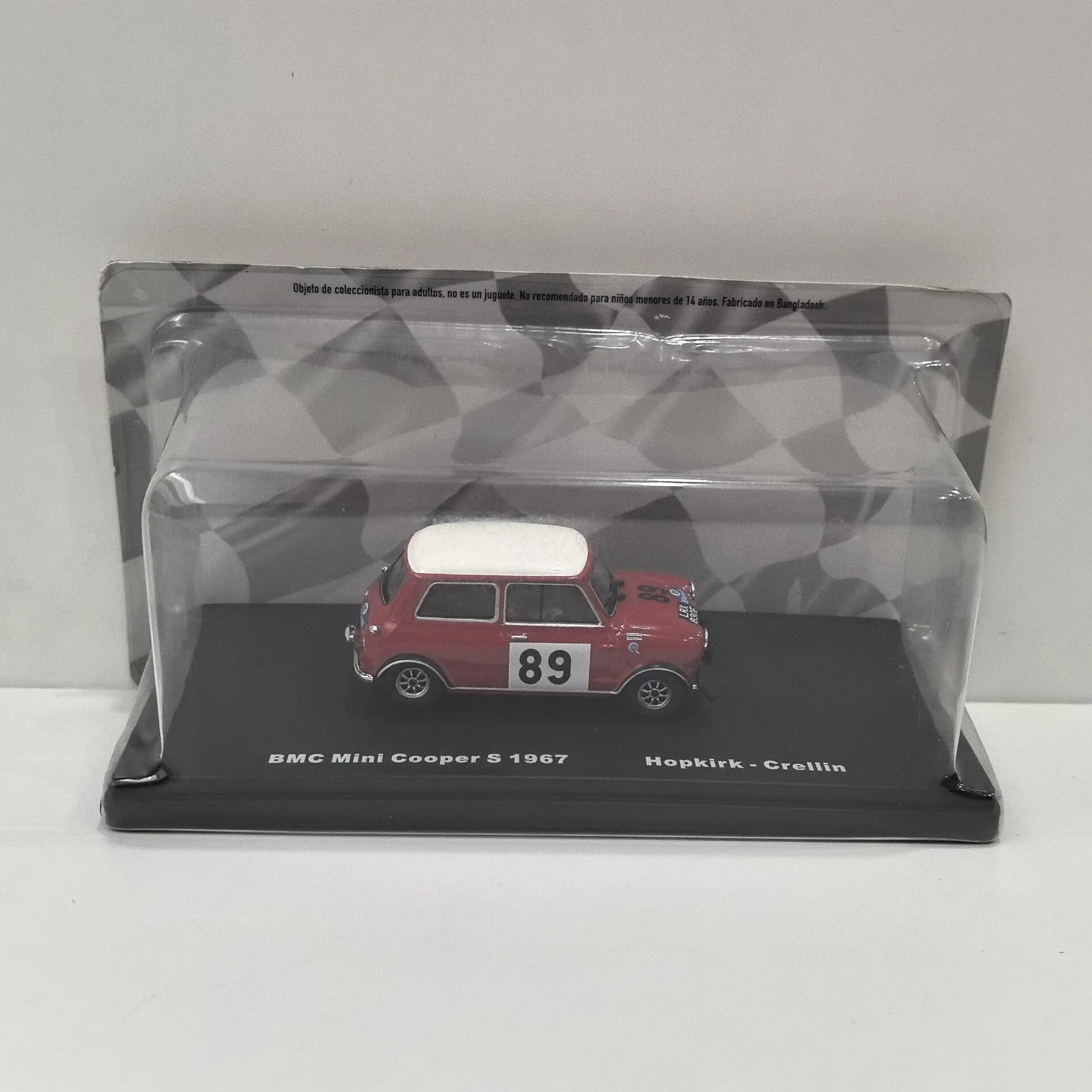 

Модель IXO 1/43 BMC MINI COOPER S из литого металла # Модель автомобиля из сплава 89 1967 1F