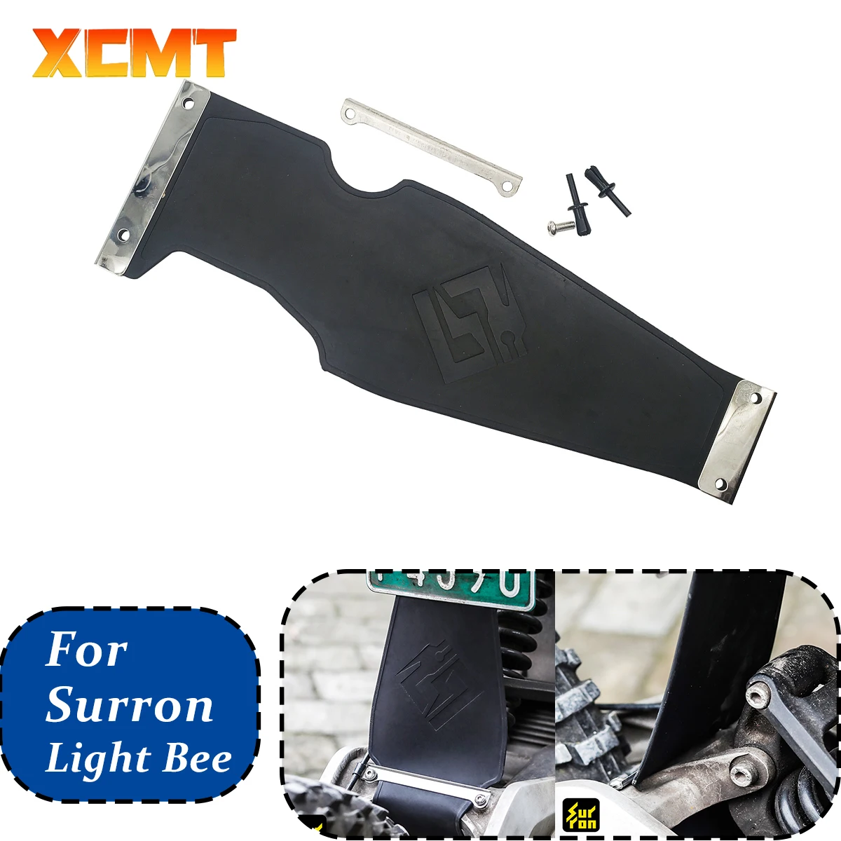 Motorcycle Mudguard Rubber Parts Rear Shock Absorption Mud Mudguard For Sur ron Surron Sur-ron Light Bee S & Light Bee X CB650R