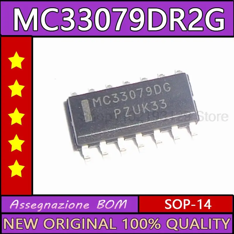 

10PCS/LOT Mc33079dr2g new original imported operational amplifier chip, available for direct shooting mc33079dg