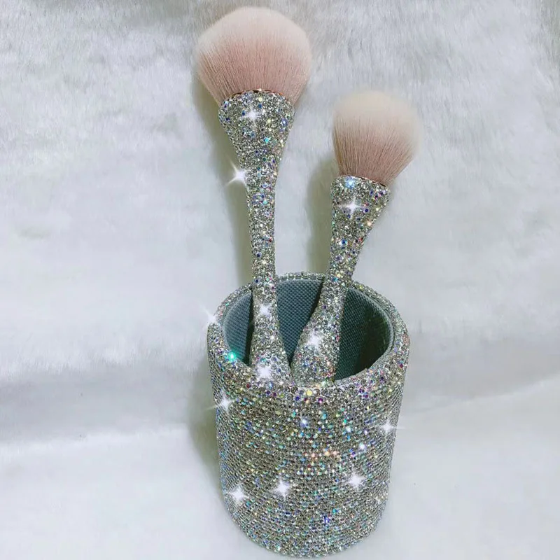 Acrylic Nail Brush Glitter Laser Soft Remove Dust Powder Cleaning Nail Brushes Pedicure Manicure Accessories Tools Set