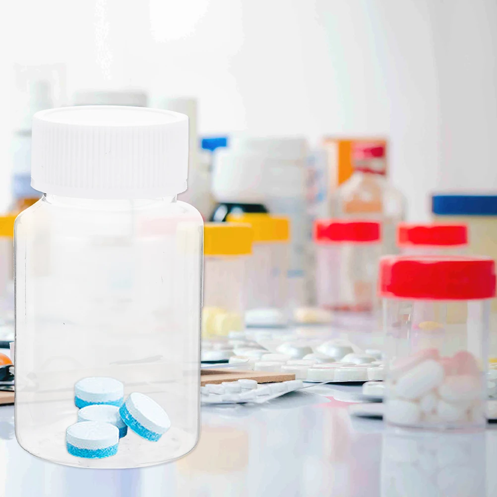 

24Pcs Liquid Sample Bottles Large Capacity Wide Plastic Sealed Storage for Medicine Travel DIY Projects