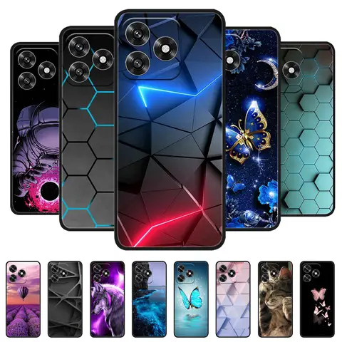 For Honor X5C Plus Case New Fashion Cute Cartoon Luxury Soft Silicone Cover For Honor X5c HonorX5c Plus X5cPlus shockproof Funda