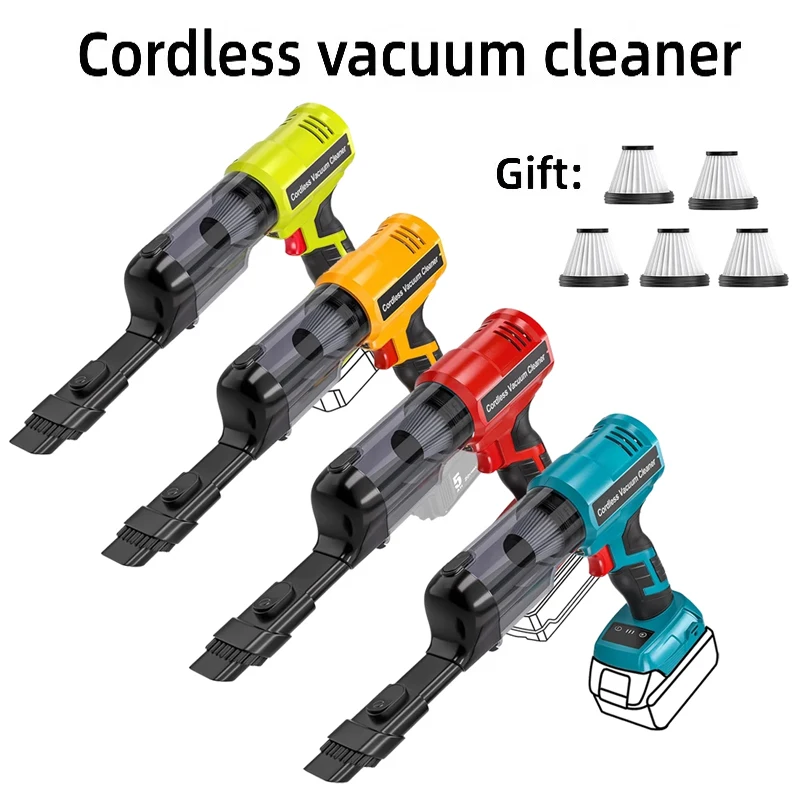 VC05 Portable Wireless household Vacuum Cleaner for Makita/DeWalt/Milwaukee/Bosch/Ryobi 18/20V Li-ion Battery