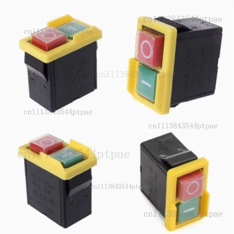 5-pack Kjd6 Ck-1 5e4 Ac250v Magnetic Latching Switch, Grinder/grinding Machine Start/stop Button