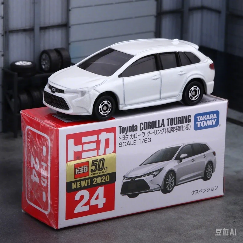 TOMY Toyota COROLLA TOURING Alloy Car Diecasts & Toy Vehicles Car Model Miniature Scale Model Car For Children Out of Print