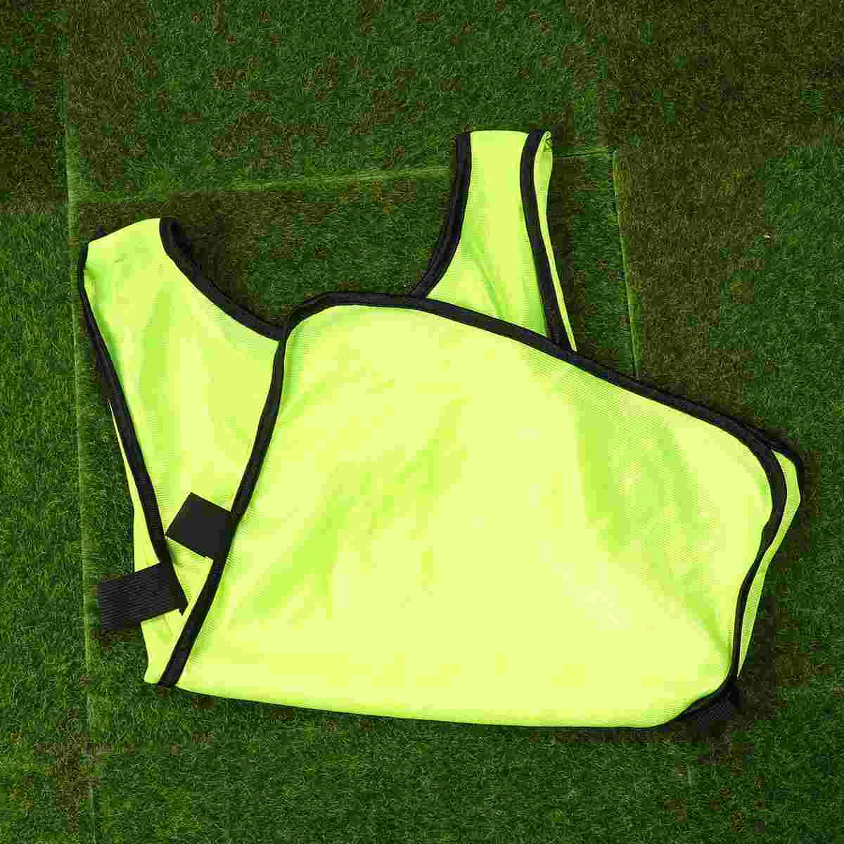 

6 Pcs Pinnies Bulk Jerseys Bibs Mesh Scrimmage Training Soccer Child Boys Tank Top