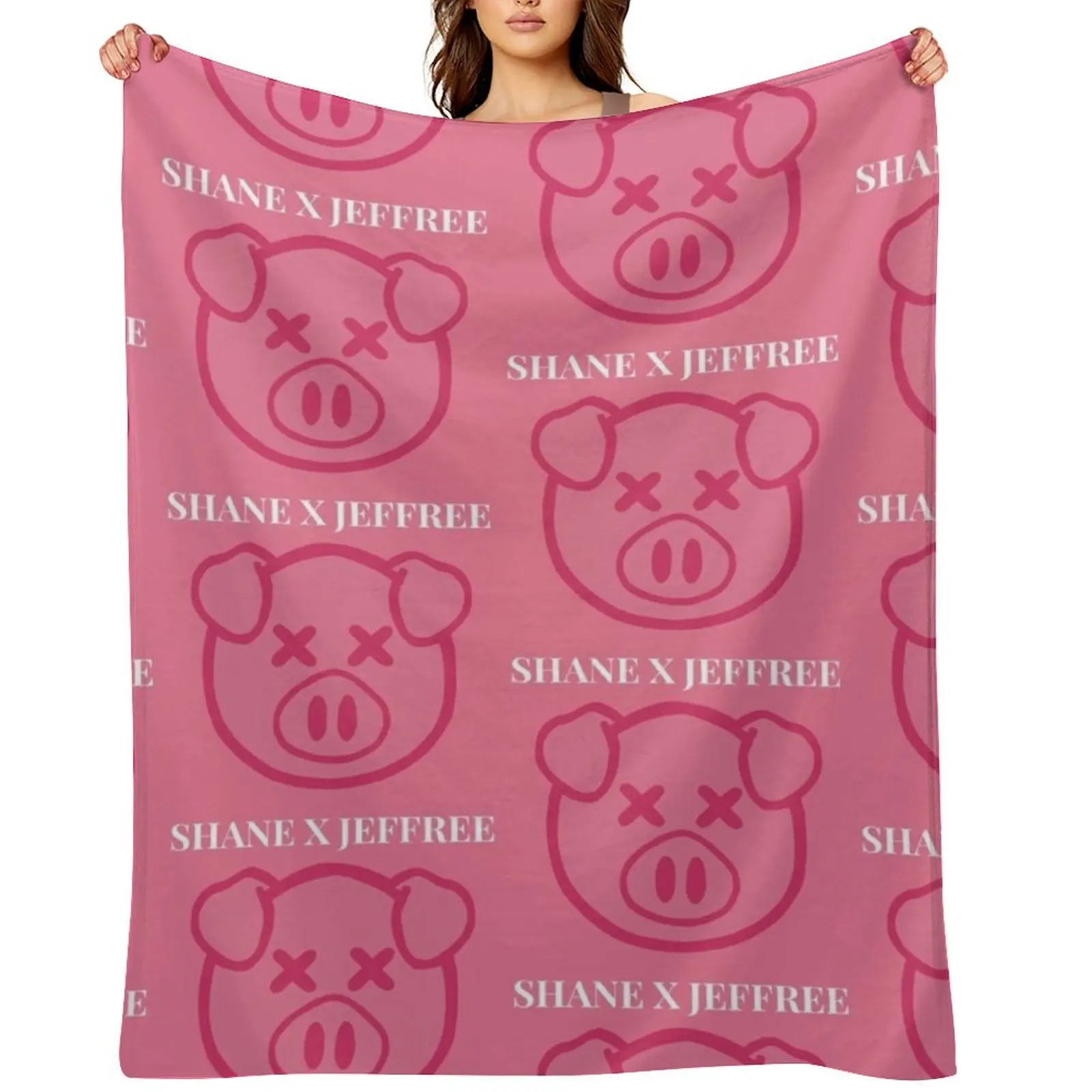 

Shane X Jeffree Throw Blanket funny gift Quilt For Baby warm winter Blankets