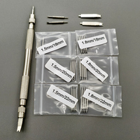 Watch Repair Fork Watch Strap Case Back Repair Tool With 24PCS 22mm 20mm 18mm Spring Bar Double-ended Fork Repair Tools Set