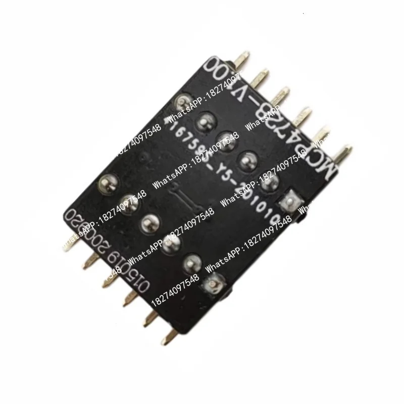 MCP4728 digital-to-analog conversion module features an I2C interface, a 12-bit DAC, and 4-channel digital-to-analog DAC output