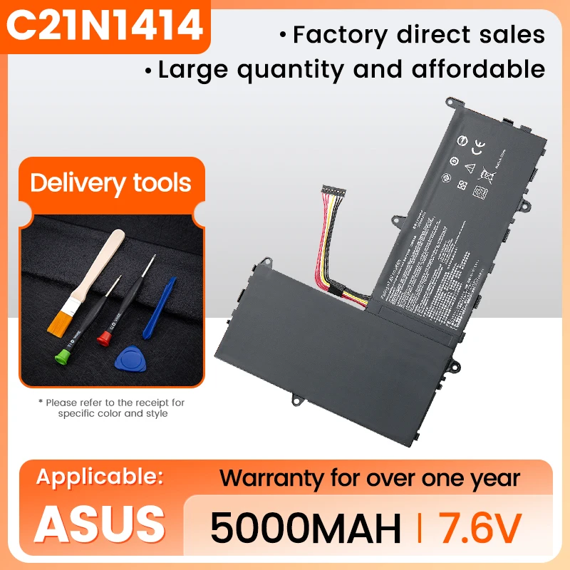 

C21N1414 Bateria do portátil, for Asus Eeebook X205T, X205TA, F205TA, 7.6V, 38Wh, Novo