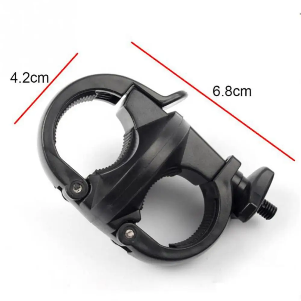 Flashlight Holder Light Frame For LED Bicycle Bike Torch Clip MTB Bike LED Front Mount Clip Holder Bracket Flashlight Mount