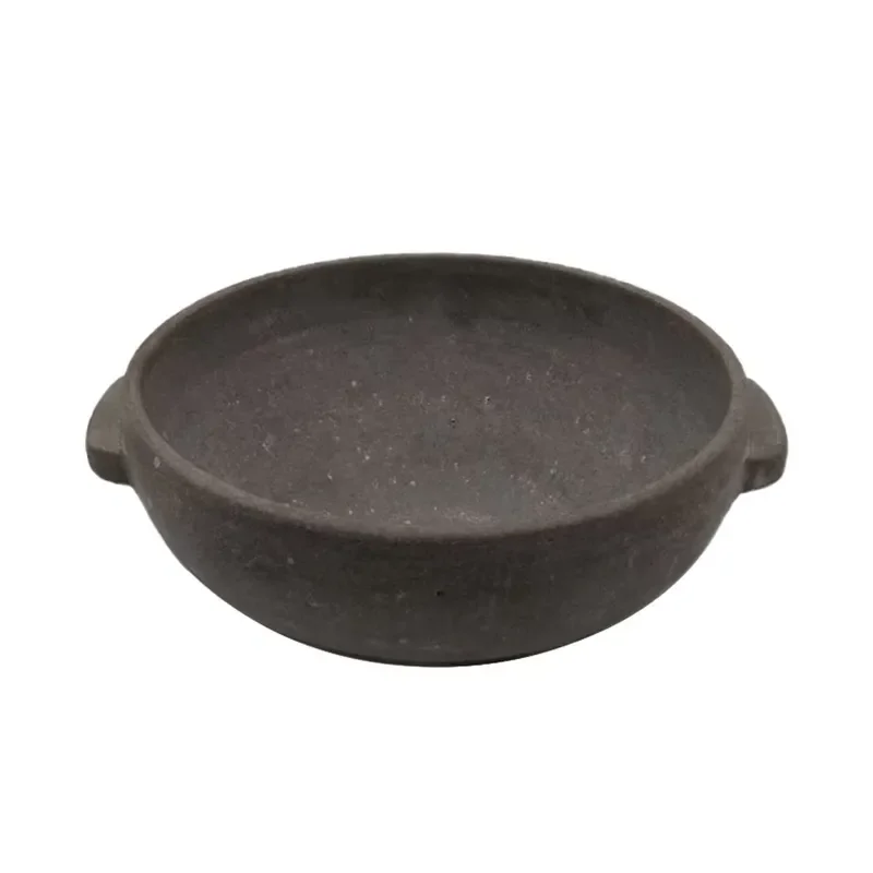 Factory Direct Sales Volcanic Stone Pot Natural Rock Cooking Vessel Heat Resistant Kitchen Cookware for Healthy Meals