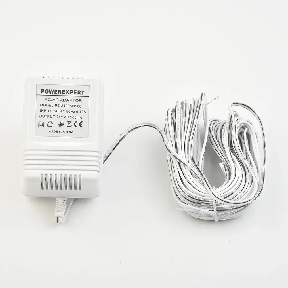 Imagem -06 - Transformador de Campainha Adaptador de Alimentação de Fonte 24v 500ma com Anel de Campainha Chave de Fenda para Anel de Intercomunicação ip Porta de Bateria sem Fio Peça