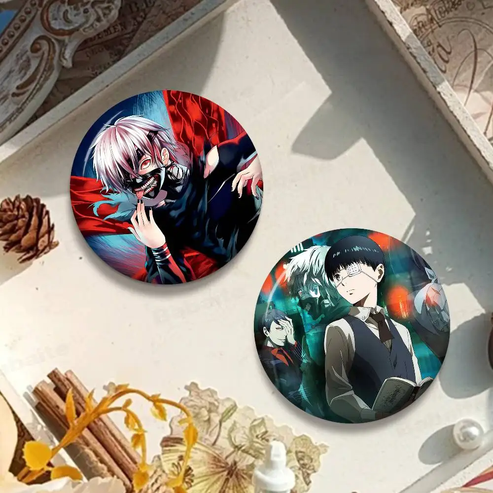 مانغا T-Tokyo الغول 58 مللي متر لطيف أنيمي الشكل أيقونة شارة اليدوية صفيح بروش لحقيبة الظهر الملابس الصدر حلية الهدايا #2