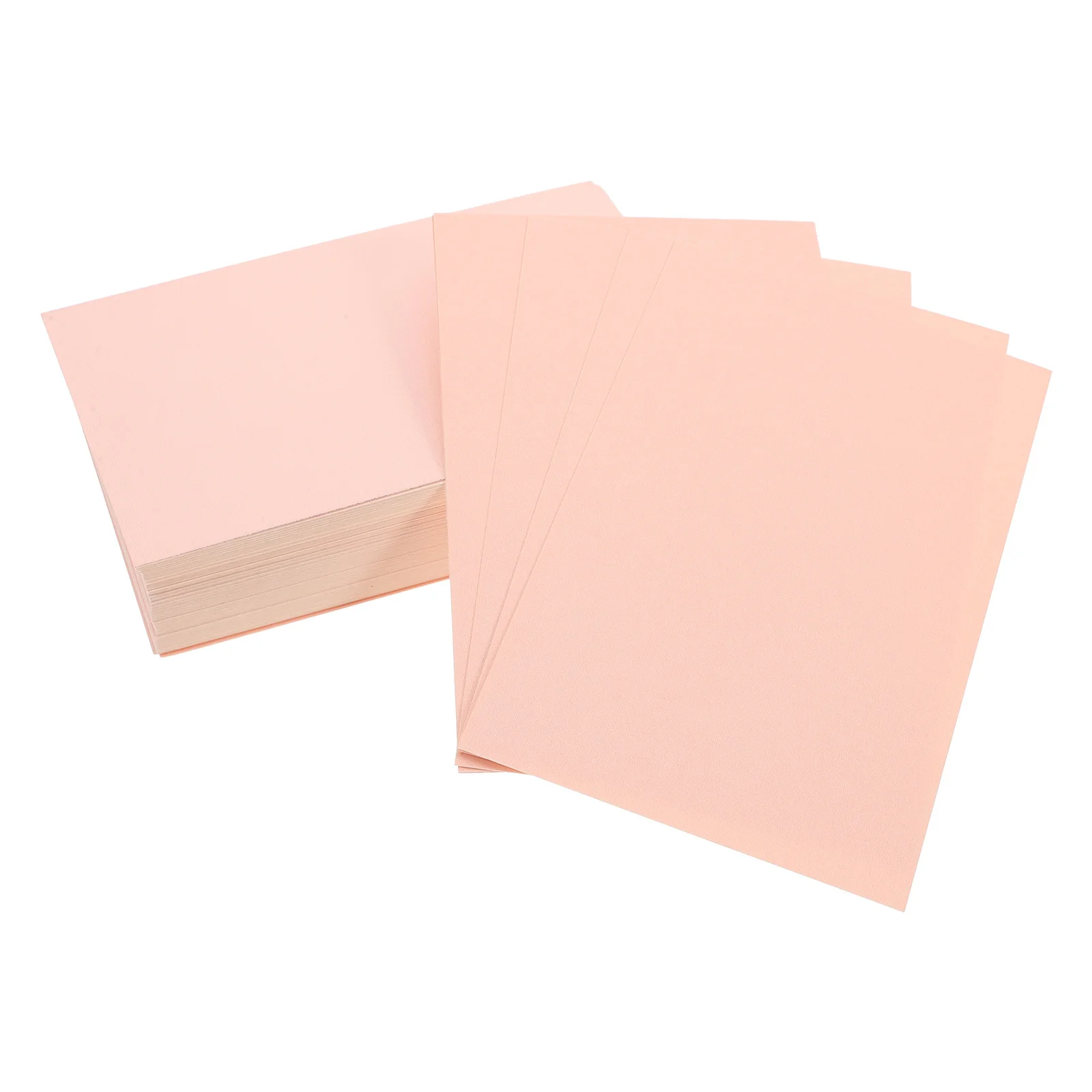 100Pcs Kertas Karton Tebal Berwarna untuk Kerajinan DIY Kartu Ucapan Scrapbook Proyek Seni Bahan Kerajinan Kertas