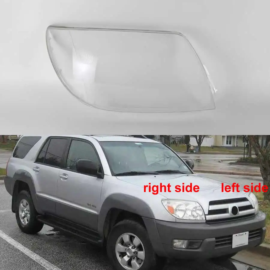 

Для Toyota 4Runner 2003, крышка фары, прозрачный абажур, чехол для фары, оргстекло, замена оригинальных линз