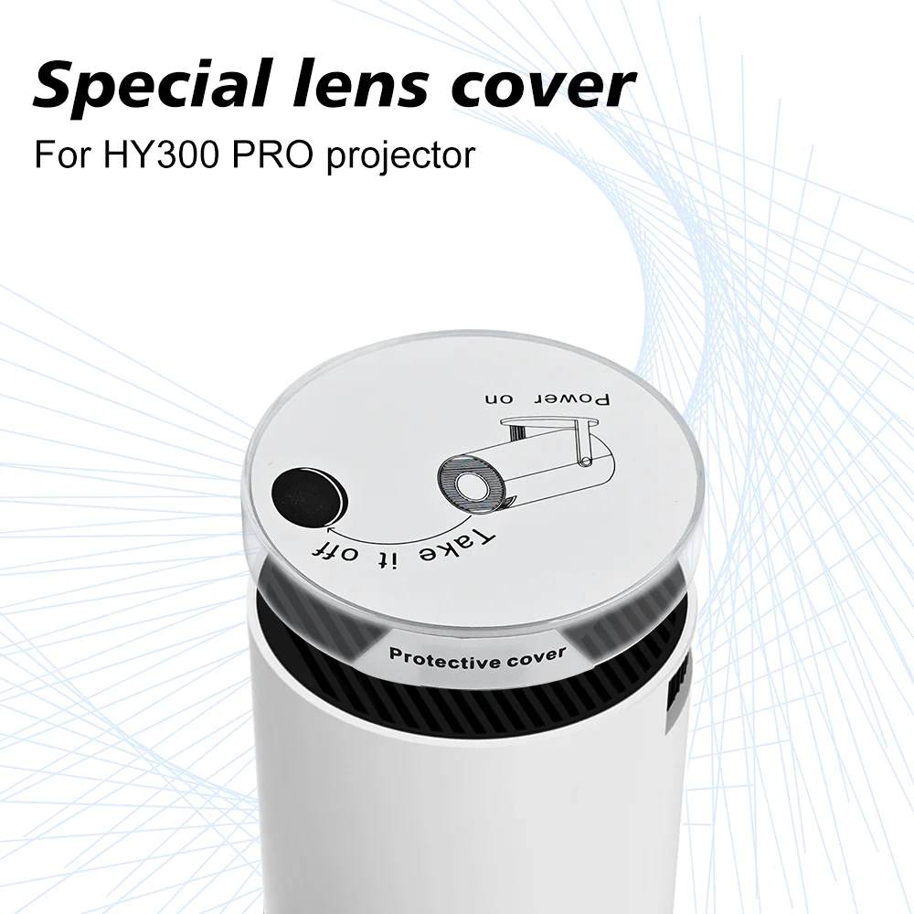 HY300 Pro Projector lens protection Cover Avoid dust lens protector Special Just For HY300 Pro Projector