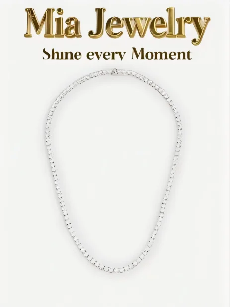 قلادة الزركون الأبيض الرائعة، المجوهرات الأصلية، قلادة متألقة رائعة وعصرية، أقراط، خواتم، هوليدا نسائية #1