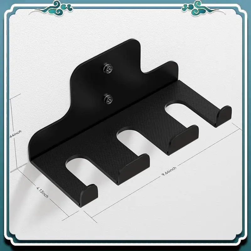 

Reliable Barbell Hanger,Garage Gym Bar Wall Rack,Vertical Barbell Mount Rack,Black Powder Coated,Space Saving For Home Gym