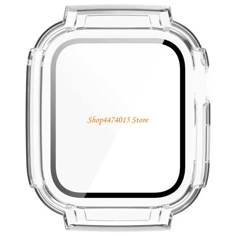 K1AA Watch Housing Protector Case with Screen Protector Film for T6C Watch Dustproof Cover Case Caseproof Case