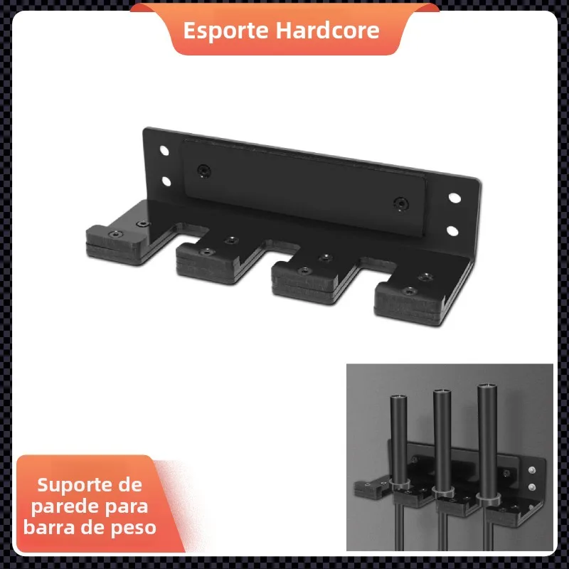 wall-mounted-home-gym-barbell-rod-storage-rack-fitness-equipment-accessories-expansion-screw-fixed-bar-hooks-organizer