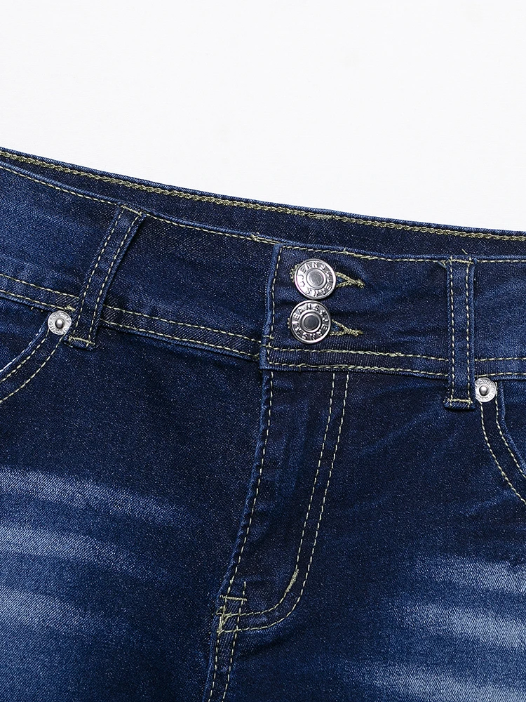 KUCLUT, moda para mujer, pantalones cortos vaqueros lisos con cremallera frontal, Mini pantalones cortos Vintage de cintura baja para mujer, pantalones cortos elegantes para mujer