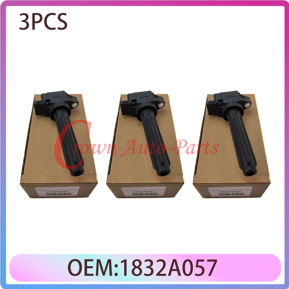 

1PCS-3PCS Ignition Coil 1832A057 UF815 FK0443For Mitsubishi Mirage G4 Mirage L3 1.2L 2014 2015 2017 2018 Outlander Daihatsu