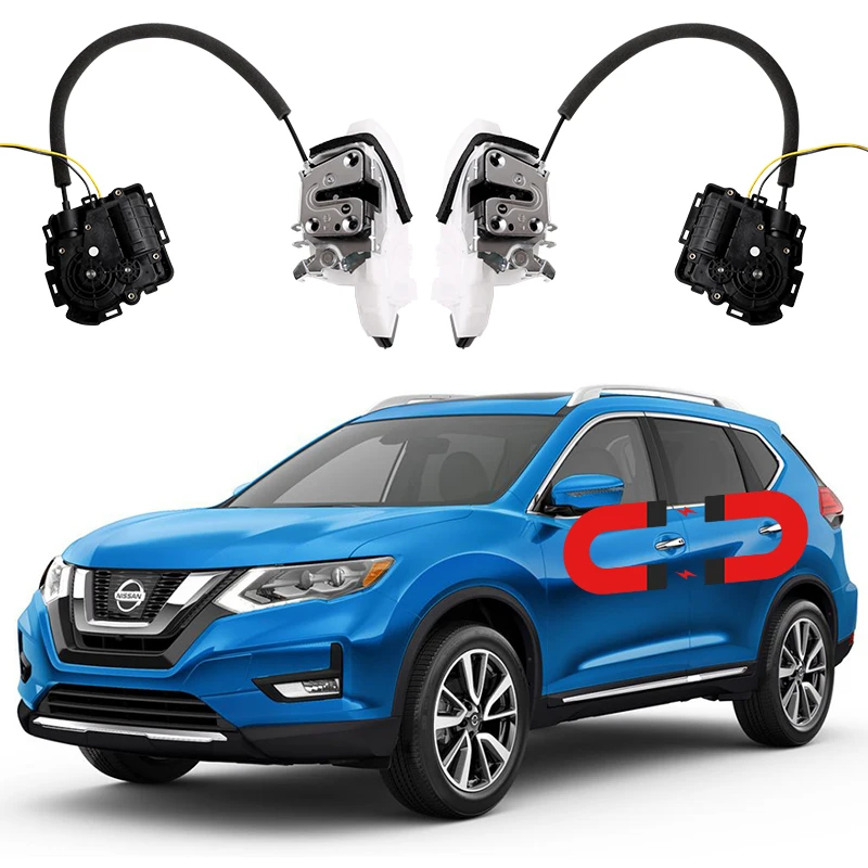 

For Nissan X-trail Electric suction door refitted automatic locks Car accessories Intelligence Soft Close accessory tools