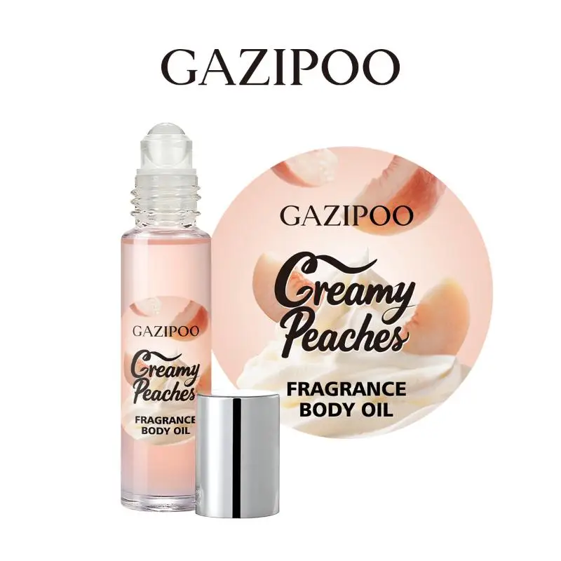 

10ml Creamy Peach Roll-On Fragrance Oil Long Lasting Women's Fragrance Body Oil