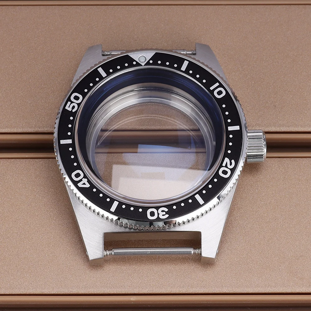 40mm Diving Watch Case Domed Sapphire Glass Accessories For NH35 NH36 NH34 NH38 4R36 Movement 28.5mmDial Modified SPB149J1 62mas