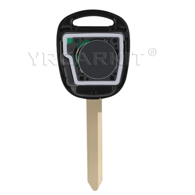 Para Toyota Yaris Avensis Corolla Carina llave de coche de Control remoto 433MHZ 4C Chip P/N: 89071-05010 Fob TOY47 batería de hoja