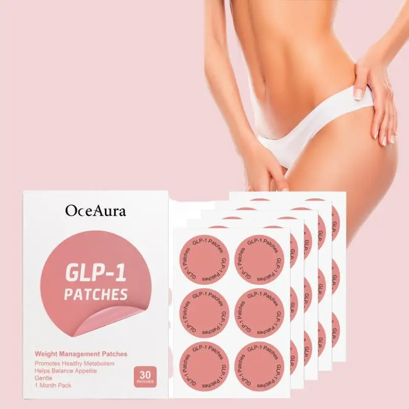 

30Pcs Slimming Patches Body Sticker Healthy Body Comfortable Care Weight Loss Patch Round Hydrocolloid Invisible Patches