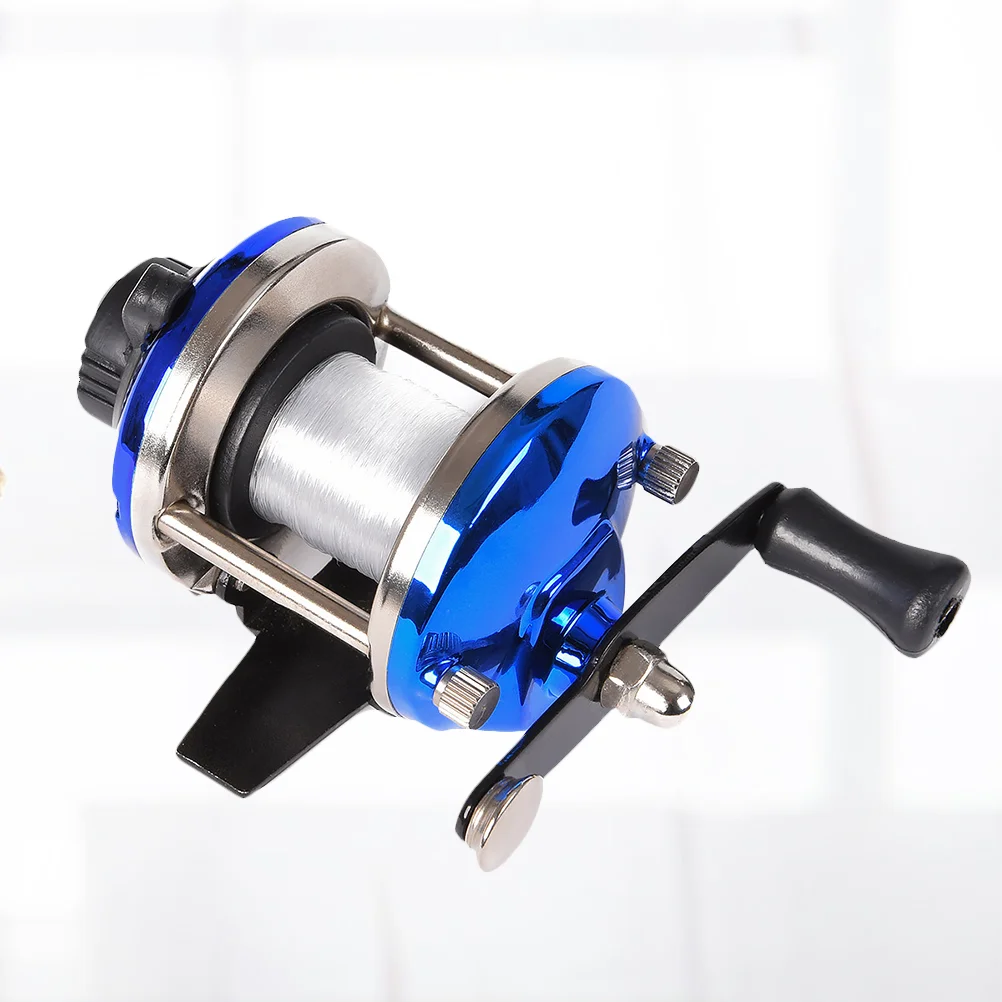 Wheel Drum Style Fishing Wire Winder Fishing Line Spooler Sub-winding Entanglement (Blue) Fishing line reel spooler