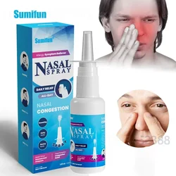 코세척 Sinus Spray Nasal Spray Decongestant 30ml Moisturizing Nasal Spray Pure Sea Water for Dry Nose Stuffy Nose Relief Nasal