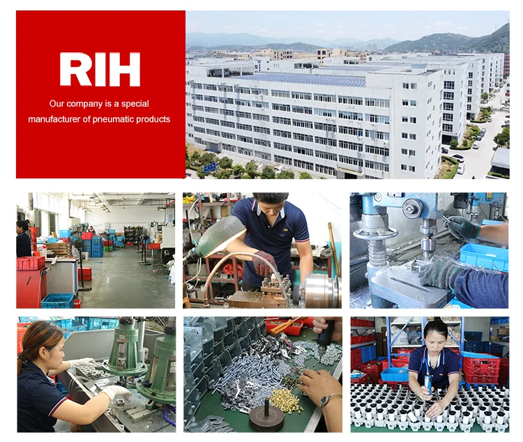 MH2J2-16D سلسلة هوائية الألومنيوم الهواء الموازي إصبع المشبك اسطوانة الهواء القابض