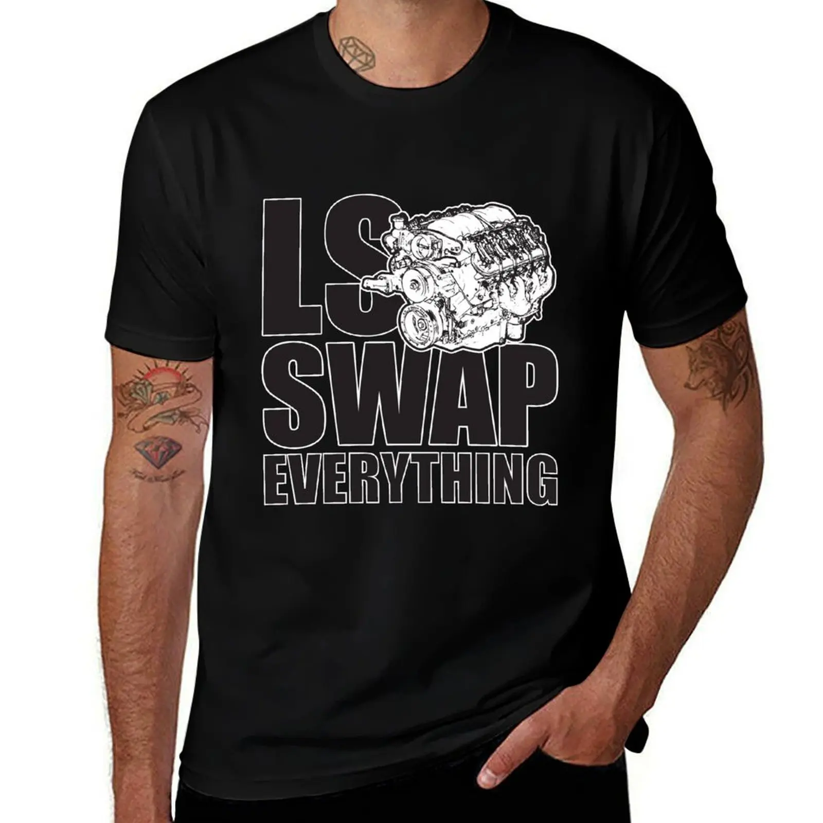 LS Swap Everthing T-Shirt Comfortable Daily Wear Tee T-Shirt