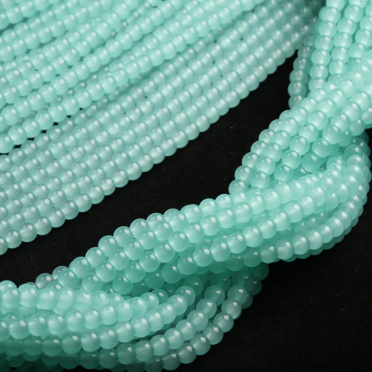 100/200g 4mm Round Spacer Beads For Bracelet Making Bead Separators Beads For Jewelry Making DIY Accessories