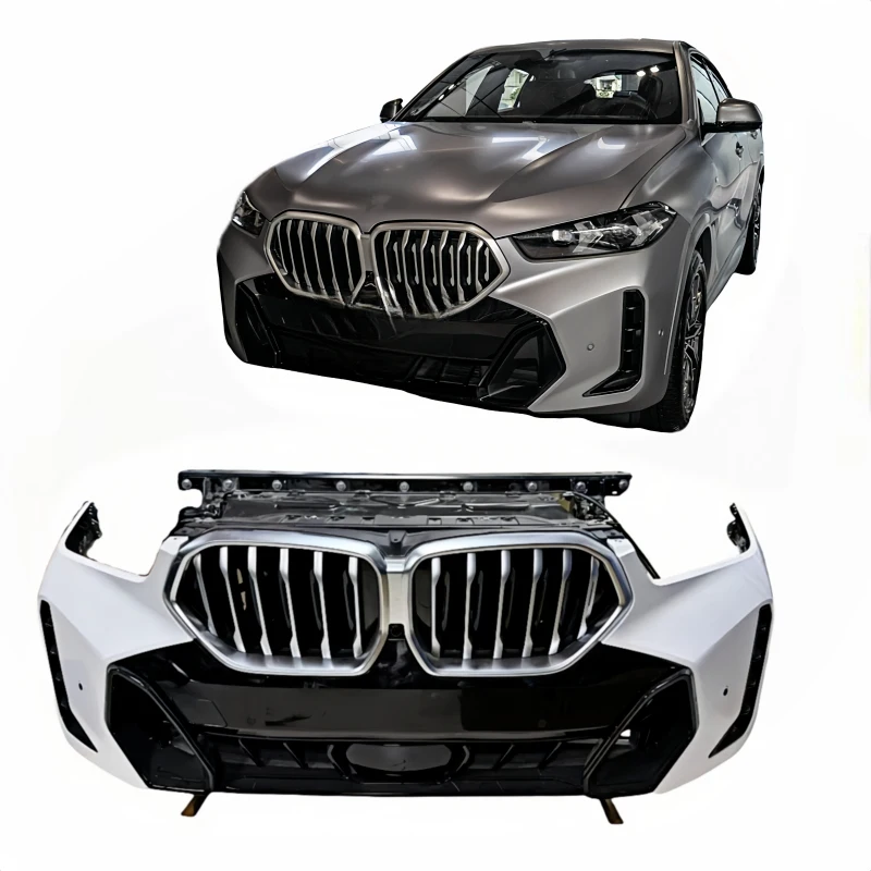 High Quality Front Bumper Body Kit Large Shell Auto Replacement Parts Fit X6 G06 LCi