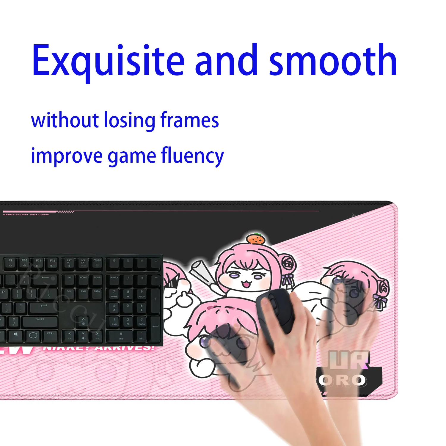 nikke Doro Kawaii Anime Mouse Pad Large Computer Mousepad Office