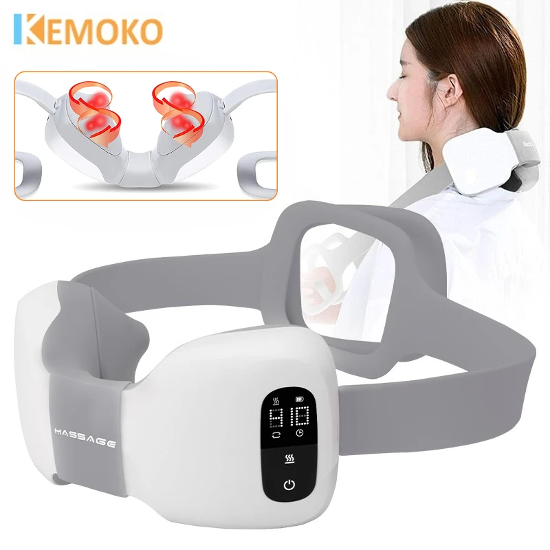 

Electric Neck Massager Shoulder Pillow Neck Muscle Relaxation Shawl Relieves Fatigue And heated 3D Kneading Shawl belt