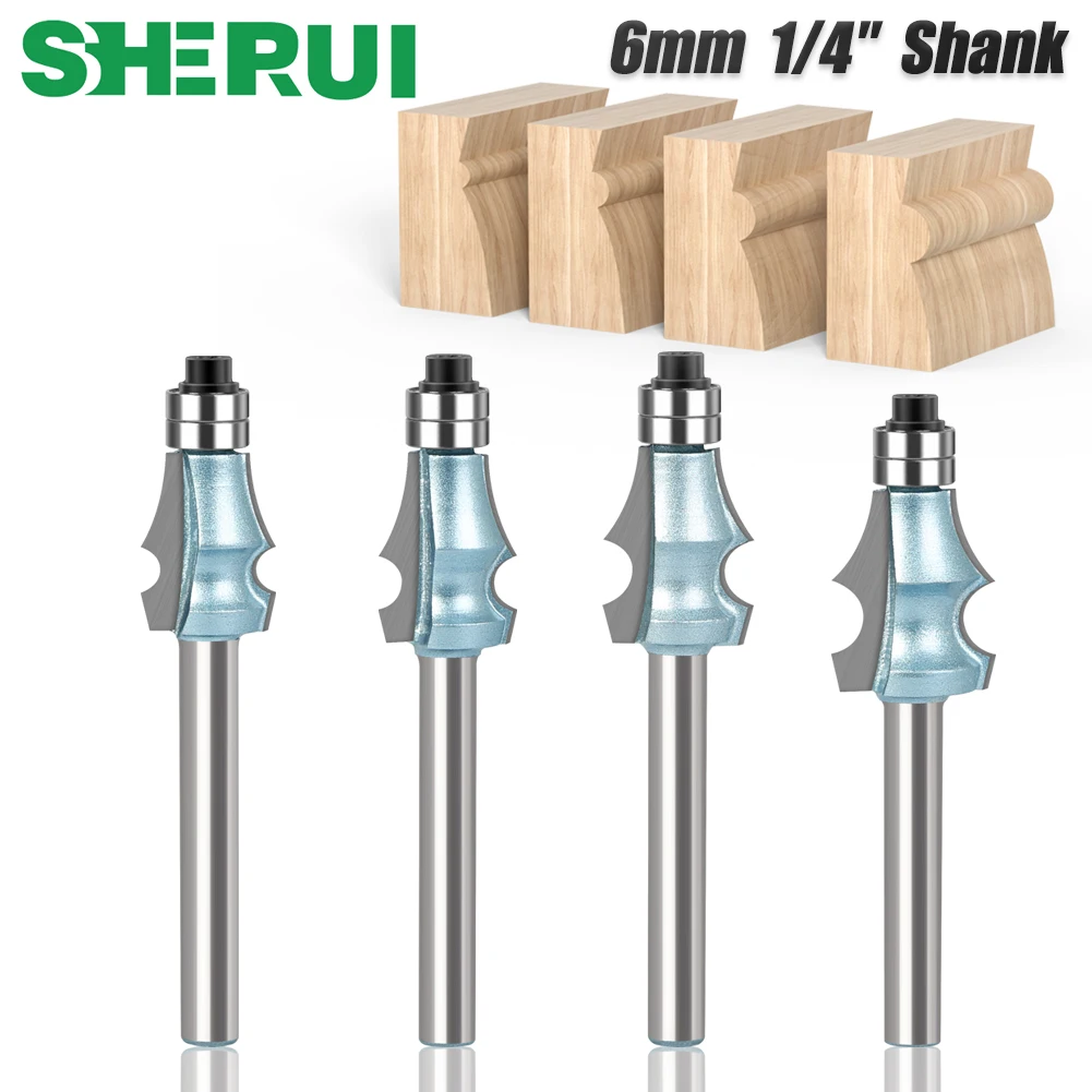 

6mm 1/4′′ Shank H5mm 6mm 7mm 8mm One Line Knife Trimming Router Bit Line Knife Lace a Line Knife Cutting Carbide Alloy