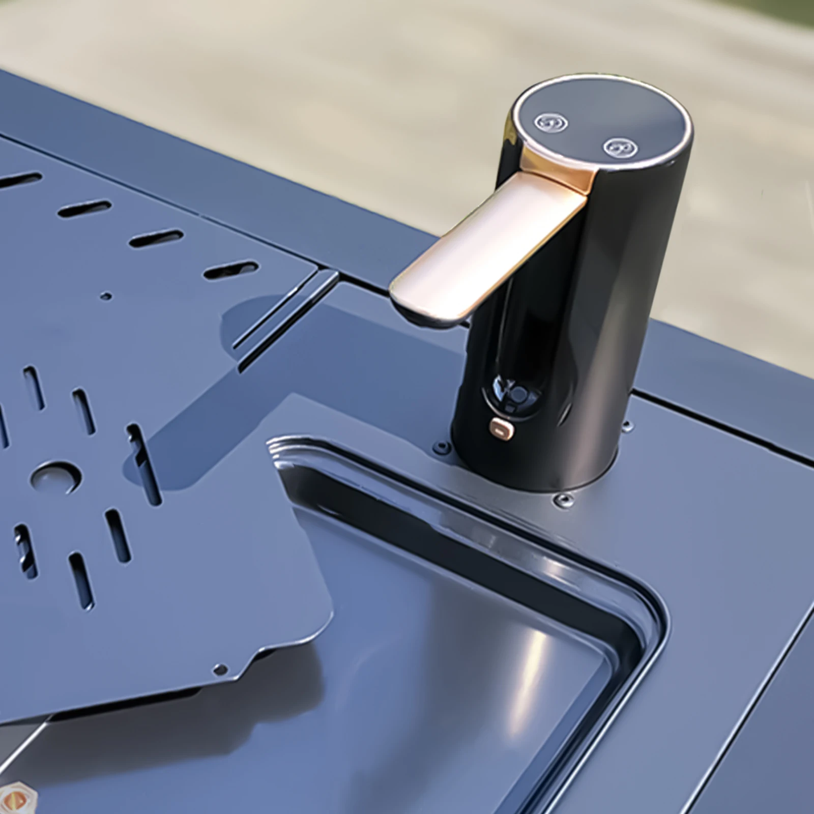 لوحة وحدة طاولة IGT مضخة مياه كهربائية 0.5/1 وحدة ملحقات طاولة التخييم الخارجية لوحة وحدة سبائك الألومنيوم #3