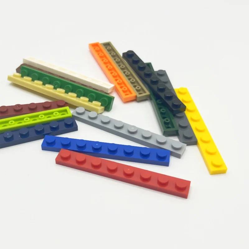 Bloques de construcción modulares para niños, placa de 3460 piezas, 1x8 piezas, colecciones a granel, juguetes técnicos MOC, regalo DIY, Compatible con bloques de construcción