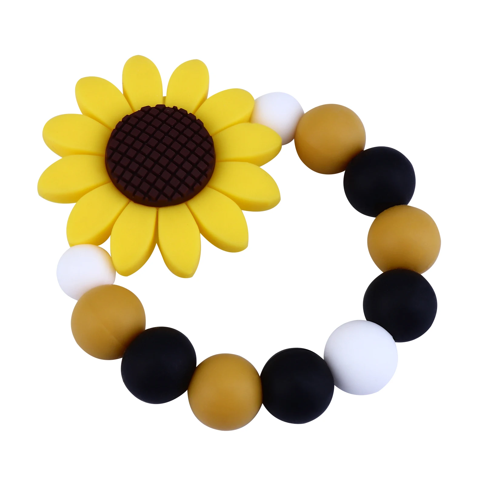

Baby Silicone Teether Toys Teeth Grinding Tool Infant Teething Toy Toddler Pain Relief Safe Lightweight for Newborns