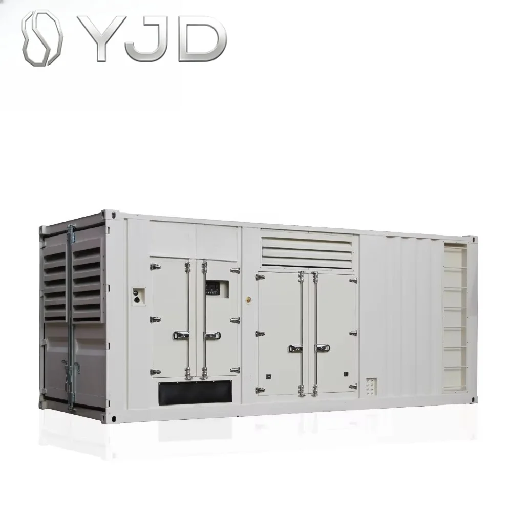 China Power Supplier Silent Container Type 560kw 700kva Generator Ce Set with Yamar Engine
