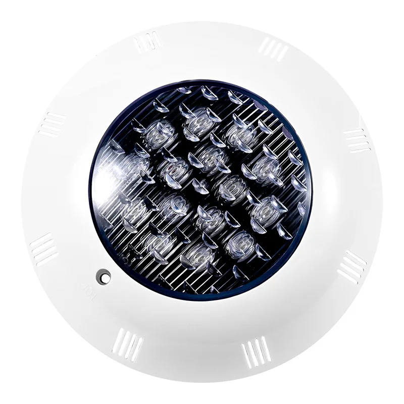 

Colorful RGB Remote-Controlled LED Plastic Wall-Mounted Swimming Pool Light IP68 Waterproof Low-Voltage Ra