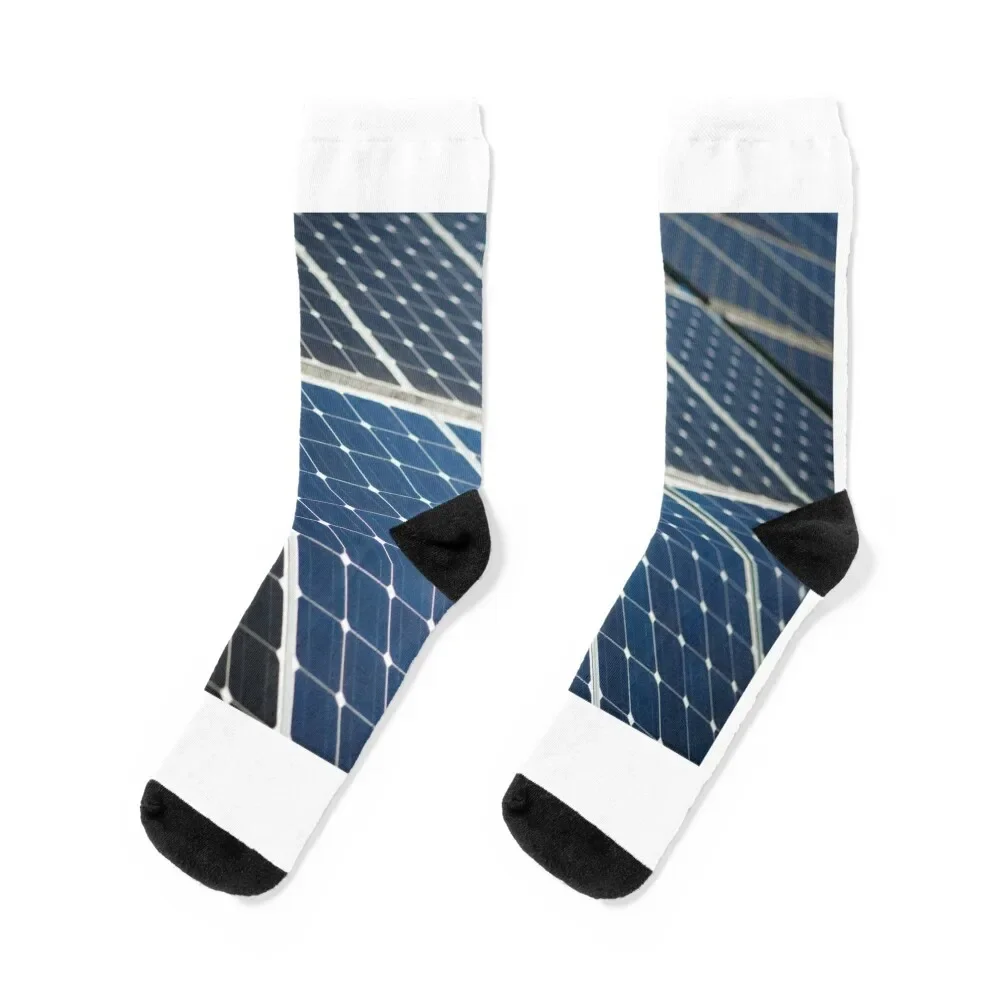 

Solar panels Socks soccer anti-slip crazy Socks For Girls Men's