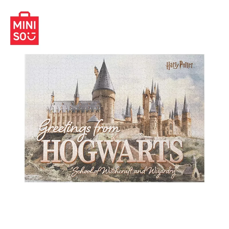 Miniso Harry Potter Series -1000 piezas de rompecabezas rompecabezas juguete de descompresión regalo de cumpleaños